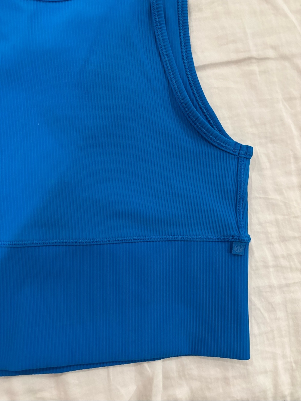 Lululemon Ribbed Tank Top Poolside Blue - Picture 7 of 9